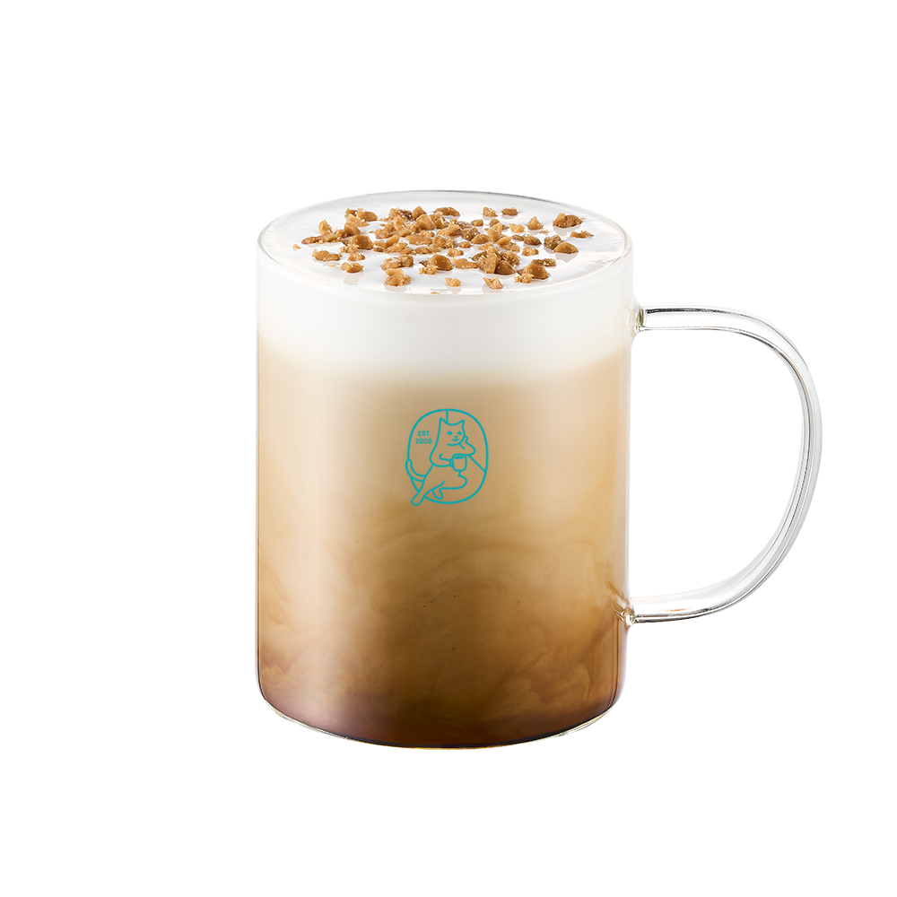 카라멜 땅콩 크림 라떼(HOT)